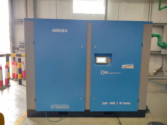 160kw VSD এয়ার স্ক্রু কম্প্রেসার ইন্টেলিজেন্ট কন্ট্রোল সিস্টেম 100psi - 200psi