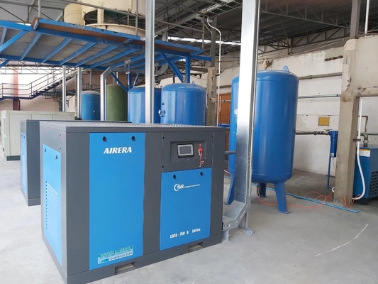 132kW রোটারি স্ক্রু কম্প্রেসার কাপলিং ড্রাইভিং সিস্টেম