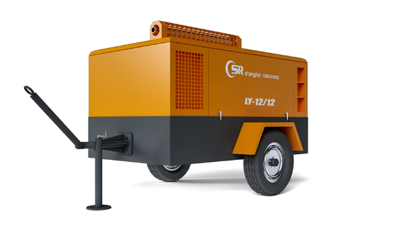 শিল্প/বাণিজ্যিক ব্যবহারের জন্য সিন্থেটিক/খনিজ তেল সহ ডিজেল স্ক্রু কম্প্রেসার