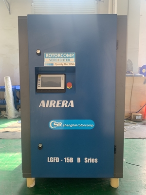 তেল ইনজেকশন LGFD-15KW এয়ার কুলিং বেল্ট ড্রাইভ স্ক্রু এয়ার কম্প্রেসার