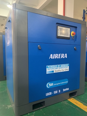 স্মার্ট কন্ট্রোলারের সাথে LGCD-15KW বৈদ্যুতিক এয়ার স্ক্রু কম্প্রেসার