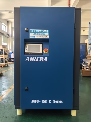 সাংহাই Rotorcomp AGFD-15B C শিল্প বায়ু শীতল স্ক্রু বায়ু সংকোচকারী