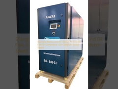 সাংহাই রটারকম্প RC-042 S1 এয়ার এন্ড অয়েল মুক্ত এয়ার কম্প্রেসার 2890 মিনিট মোটর গতির সাথে